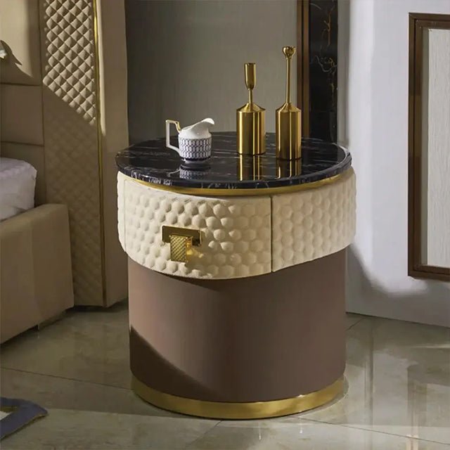 GOLDEN AURA SIDE TABLE