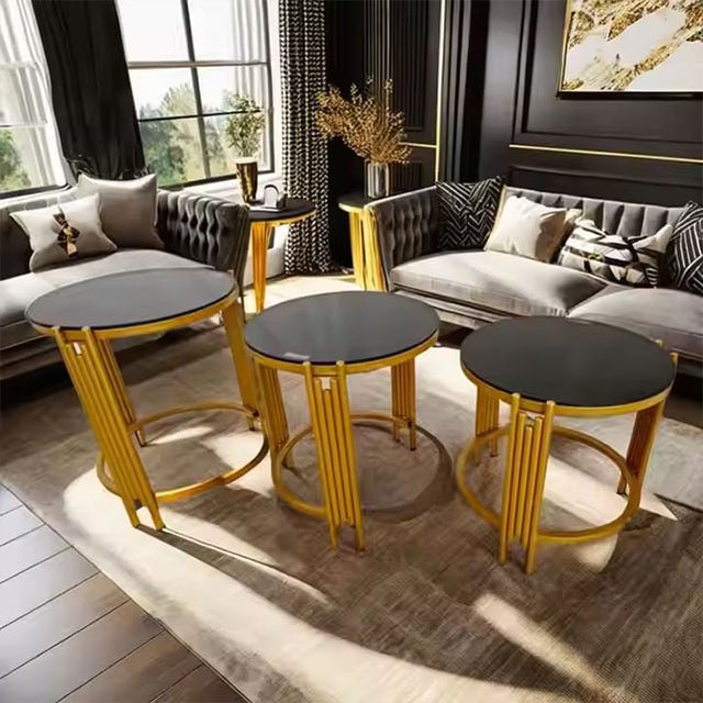 PIPE NESTING SIDE TABLE