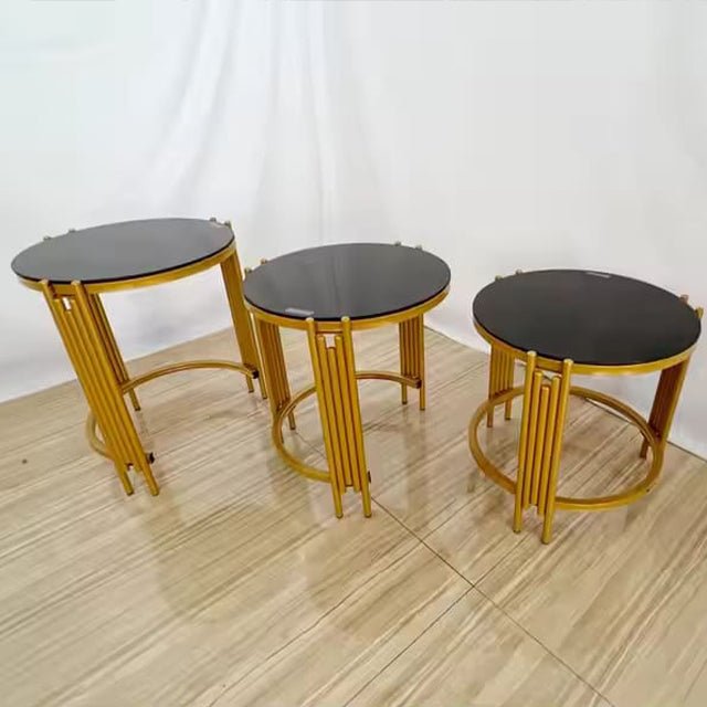 PIPE NESTING SIDE TABLE