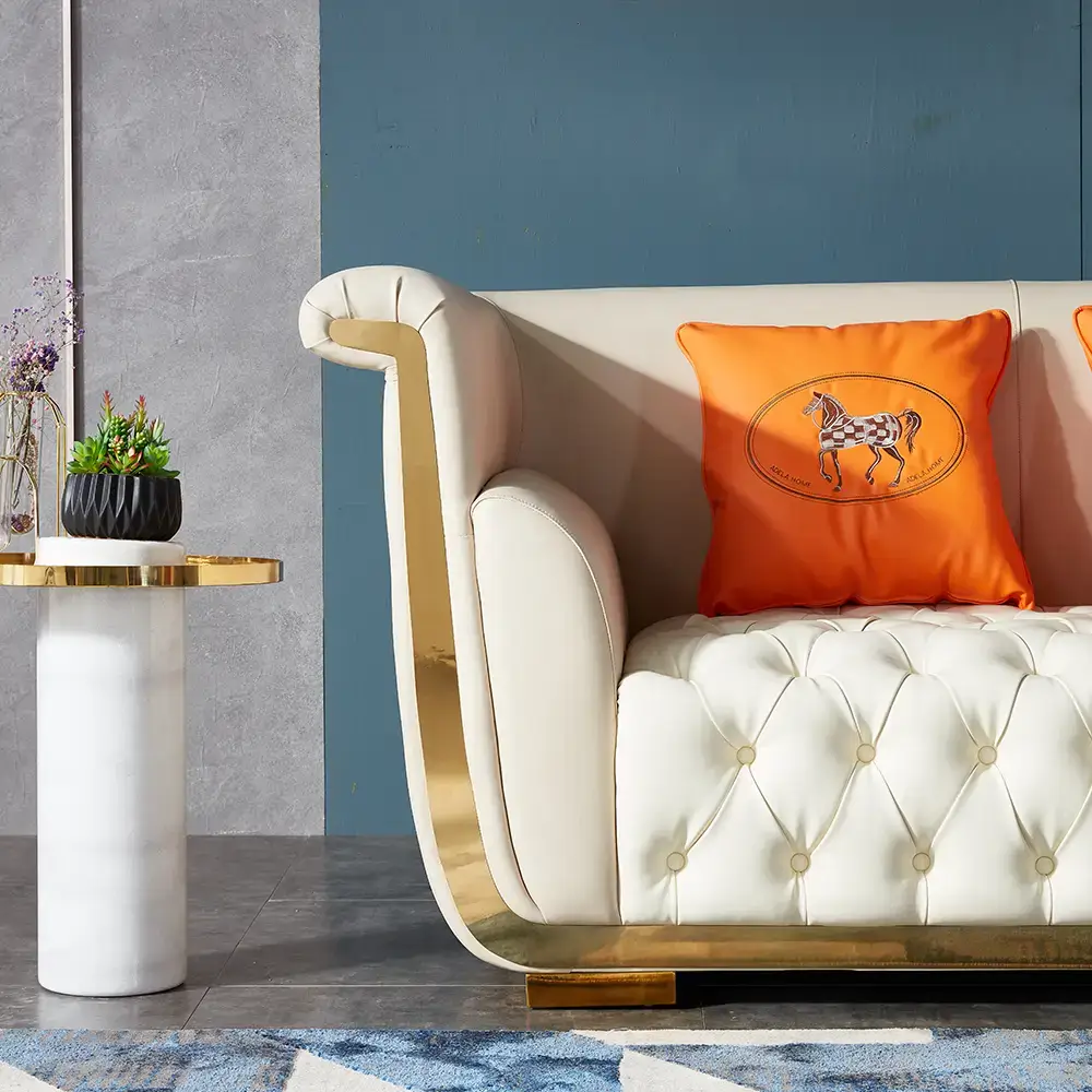 Modern Fancy Italian Sofa Set