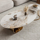 Switch BALL DESIGN OVAL TOP COFFEE TABLE - Silver Lake Premium 3 image