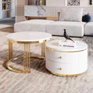 Switch ROUND DUO NESTING COFFEE TABLE - Silver Lake Premium 3 image