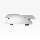 Switch TRIPLE RECT MARBLE COFFEE TABLE - Silver Lake Premium 2 image